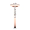 Thumbnail Image 3 of Diamond Ring 3/4 ct tw Round-cut 14K Rose Gold