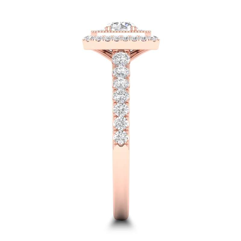 Main Image 3 of Diamond Ring 3/4 ct tw Round-cut 14K Rose Gold