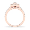 Thumbnail Image 2 of Diamond Ring 1 ct tw Round 14K Rose Gold