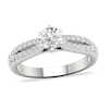 Thumbnail Image 1 of Diamond Engagement Ring 3/4 ct tw Round-cut 14K White Gold