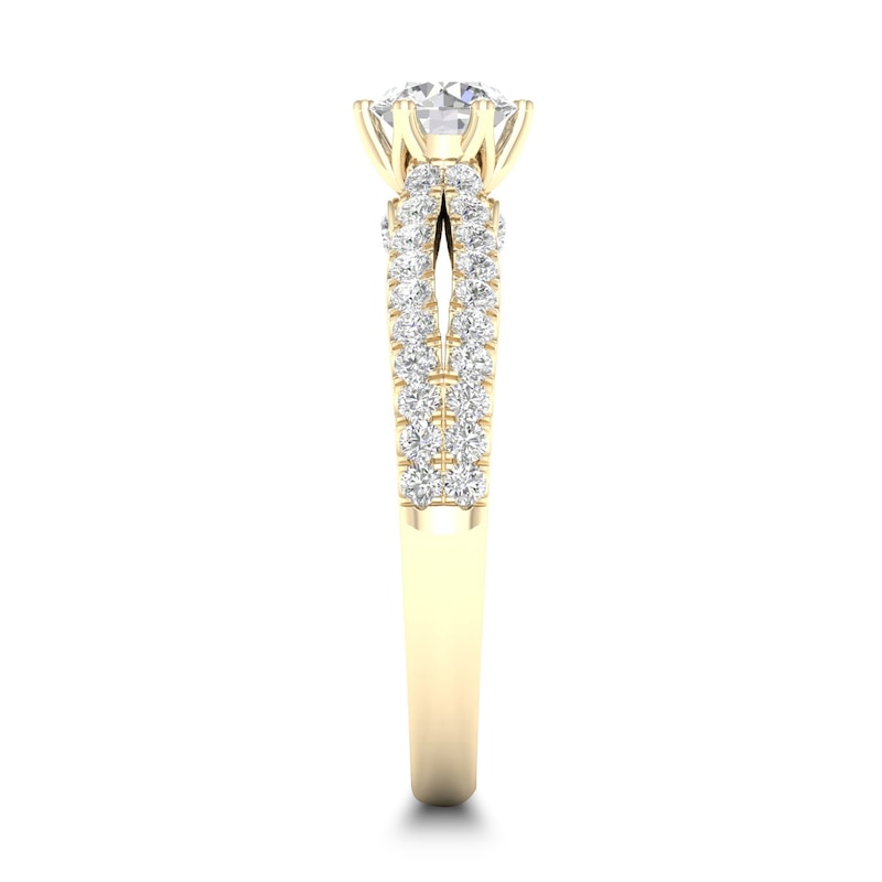 Diamond Ring 3/4 ct tw Round-cut 14K Yellow Gold | Jared