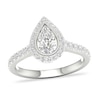 Thumbnail Image 1 of Diamond Engagement Ring 3/4 ct tw Round-cut 14K White Gold