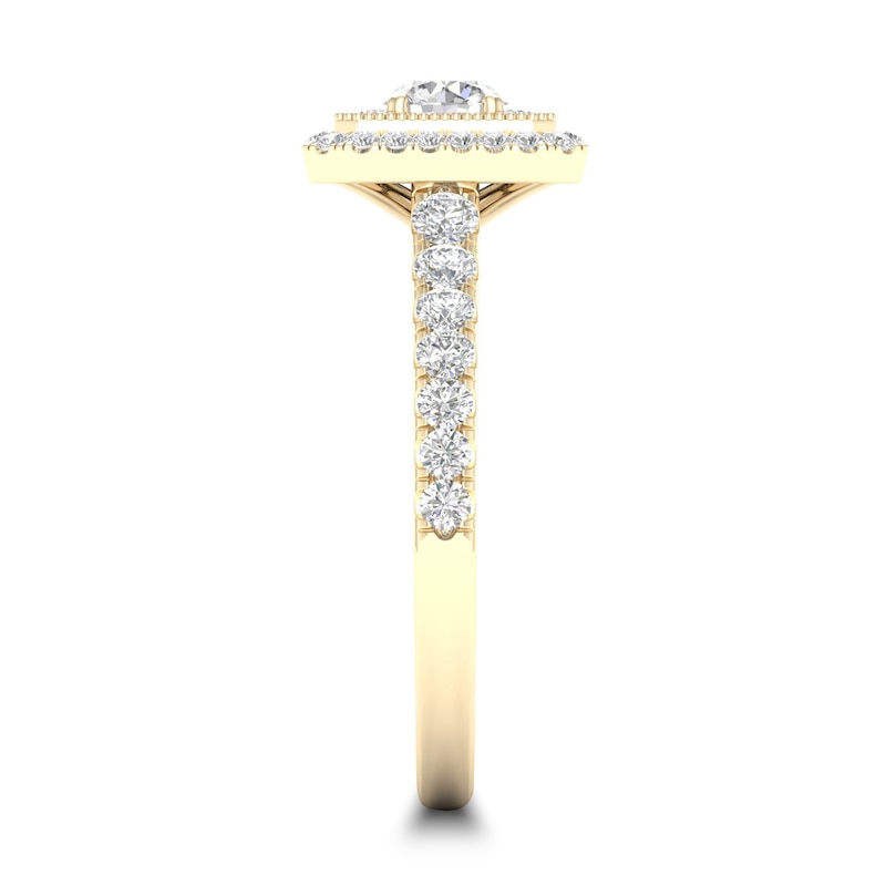 Main Image 3 of Diamond Ring 3/4 ct tw Round-cut 14K Yellow Gold