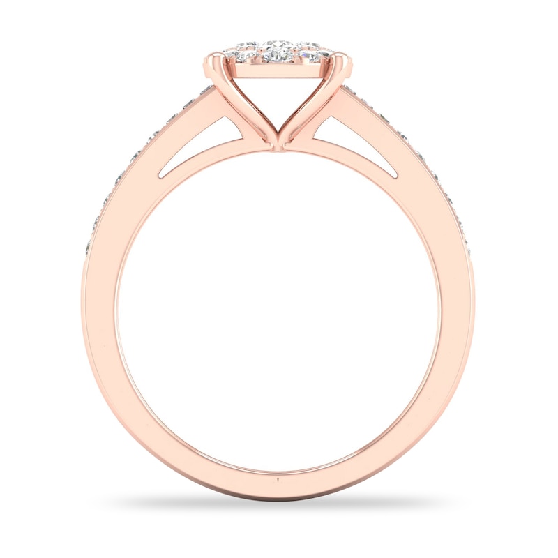 Diamond Ring 1/3 ct tw Round-cut 14K Rose Gold | Jared