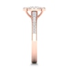 Thumbnail Image 3 of Diamond Ring 1/3 ct tw Round-cut 14K Rose Gold