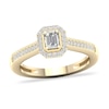 Thumbnail Image 0 of Diamond Ring 1/3 ct tw Emerald-cut 14K Yellow Gold