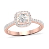 Thumbnail Image 1 of Diamond Ring 3/4 ct tw Round-cut 14K Rose Gold