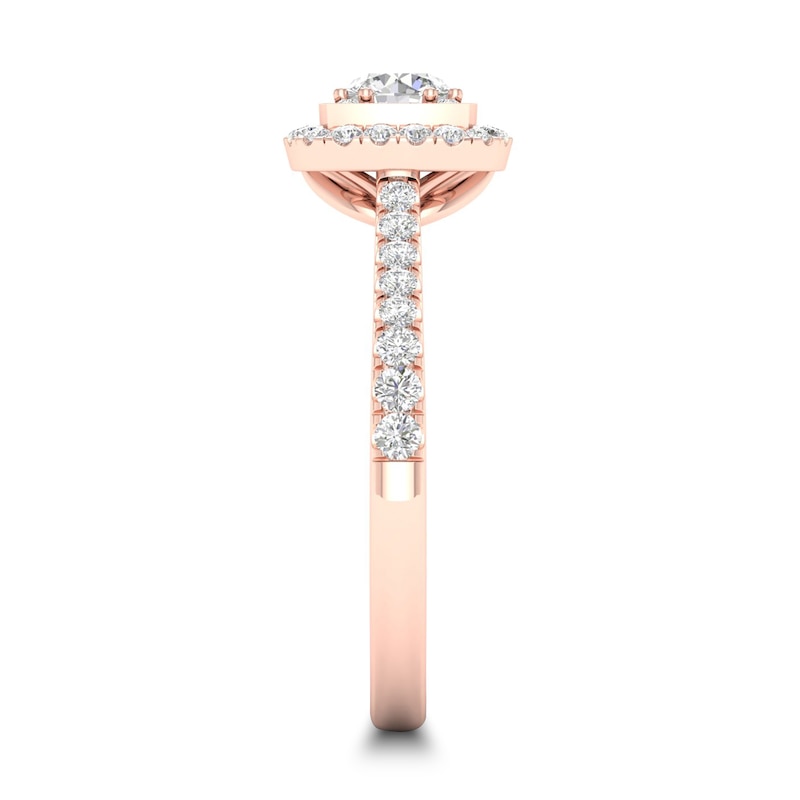 Main Image 3 of Diamond Ring 3/4 ct tw Round-cut 14K Rose Gold