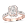 Thumbnail Image 1 of Diamond Ring 3/4 ct tw Round-cut 14K Rose Gold