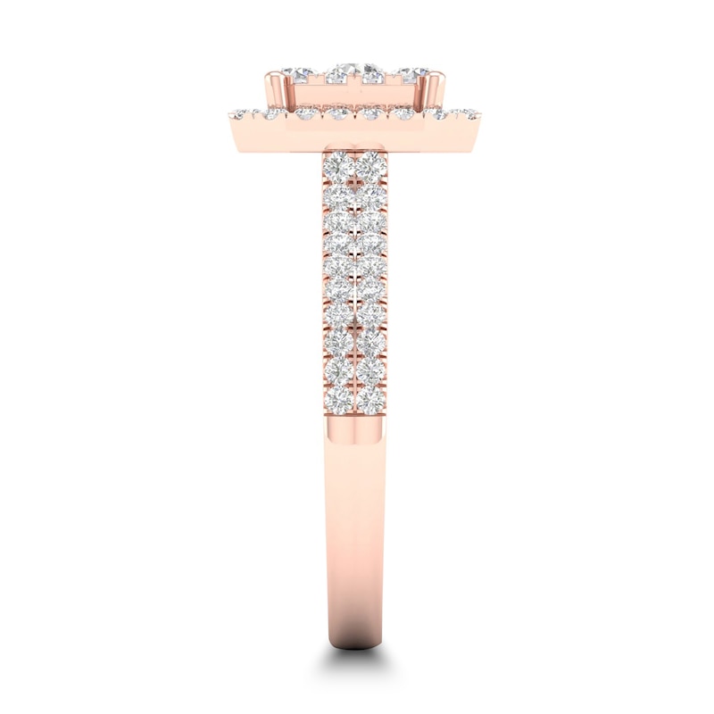 Main Image 3 of Diamond Ring 3/4 ct tw Round-cut 14K Rose Gold