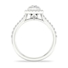 Thumbnail Image 3 of Diamond Engagement Ring 3/4 ct tw Round-cut 14K White Gold