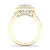 Thumbnail Image 2 of Diamond Ring 1-1/5 ct tw Round-cut 14K Yellow Gold