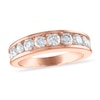 Thumbnail Image 1 of Diamond Wedding Band 1-1/5 ct tw Round 14K Rose Gold