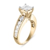 Thumbnail Image 3 of Diamond Engagement Ring 1-7/8 ct tw Princess/Round 14K Yellow Gold