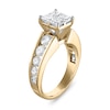 Thumbnail Image 3 of Diamond Engagement Ring 2-1/2 ct tw Princess/Round 14K Yellow Gold