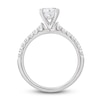 Thumbnail Image 3 of Diamond Engagement Ring 1-1/3 ct tw Round 14K White Gold