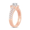 Thumbnail Image 2 of Diamond Bridal Set 1-1/2 ct tw Round-cut 14K Rose Gold