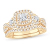 Thumbnail Image 0 of Diamond Bridal Set 1 ct tw Round-cut 14K Yellow Gold