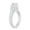 Thumbnail Image 1 of Diamond Bridal Set 2 ct tw Pear-shaped/Round-cut 14K White Gold