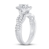 Thumbnail Image 1 of Diamond Bridal Set 1 ct tw Pear-shaped/Round-cut 14K White Gold