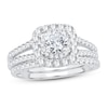 Thumbnail Image 0 of Diamond Bridal Set 1-1/2 ct tw Round-cut 14K White Gold