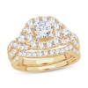 Thumbnail Image 1 of Diamond Bridal Set 2 ct tw Round-cut 14K Yellow Gold