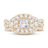 Thumbnail Image 3 of Diamond Bridal Set 2 ct tw Round-cut 14K Yellow Gold