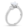 Thumbnail Image 2 of Diamond Engagement Ring 1-1/4 ct tw Princess/Round 14K White Gold