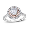 Thumbnail Image 1 of Diamond Ring 1-1/8 ct tw Round 14K Two-Tone Gold