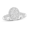 Thumbnail Image 1 of Diamond Engagement Ring 1/2 ct tw Round 14K White Gold