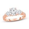 Thumbnail Image 1 of Diamond Ring 1/2 ct tw Round 14K Rose Gold