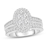 Thumbnail Image 1 of Diamond Bridal Set 1 ct tw Round 14K White Gold