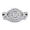 Thumbnail Image 2 of Diamond Bridal Set 1 ct tw Round 14K White Gold