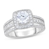 Thumbnail Image 1 of Diamond Engagement Ring 1-5/8 ct tw Round 14K White Gold