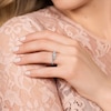 Thumbnail Image 4 of Diamond 3-Stone Ring 1 ct tw Round 14K White Gold