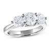 Thumbnail Image 1 of Diamond 3-Stone Ring 2 ct tw Round 14K White Gold