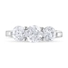 Thumbnail Image 3 of Diamond 3-Stone Ring 2 ct tw Round 14K White Gold