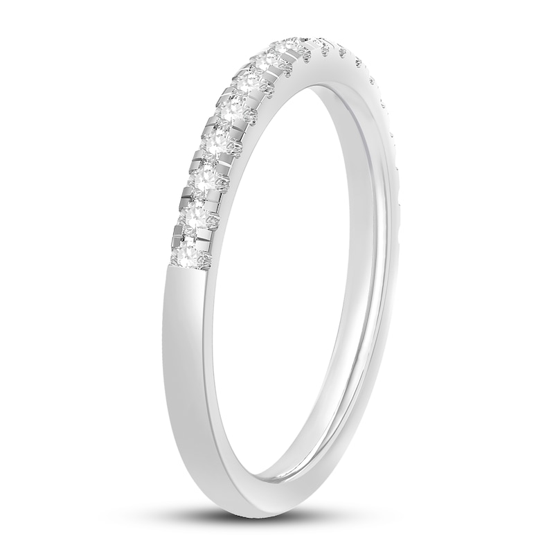 Diamond Anniversary Ring 1/4 ct tw Round Platinum