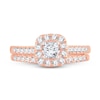 Thumbnail Image 3 of Diamond Bridal Set 1 ct tw Round 14K Rose Gold