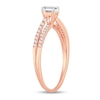 Thumbnail Image 2 of Diamond Ring 1/2 ct tw Princess 14K Rose Gold