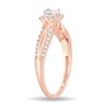 Thumbnail Image 2 of Diamond Ring 1/2 ct tw Princess 14K Rose Gold