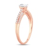 Thumbnail Image 1 of Diamond Ring 1/2 ct tw Emerald-cut 14K Rose Gold