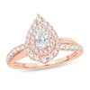 Thumbnail Image 1 of Diamond Ring 3/4 ct tw Pear-shaped 14K Rose Gold