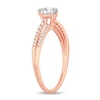 Thumbnail Image 2 of Diamond Ring 3/4 ct tw Pear-shaped 14K Rose Gold