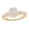 Thumbnail Image 1 of Diamond Ring 1/2 ct tw Emerald-cut 14K Yellow Gold