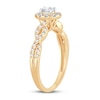 Thumbnail Image 2 of Diamond Ring 1/2 ct tw Oval 14K Yellow Gold