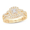 Thumbnail Image 1 of Diamond Ring 1/2 ct tw Princess 14K Yellow Gold