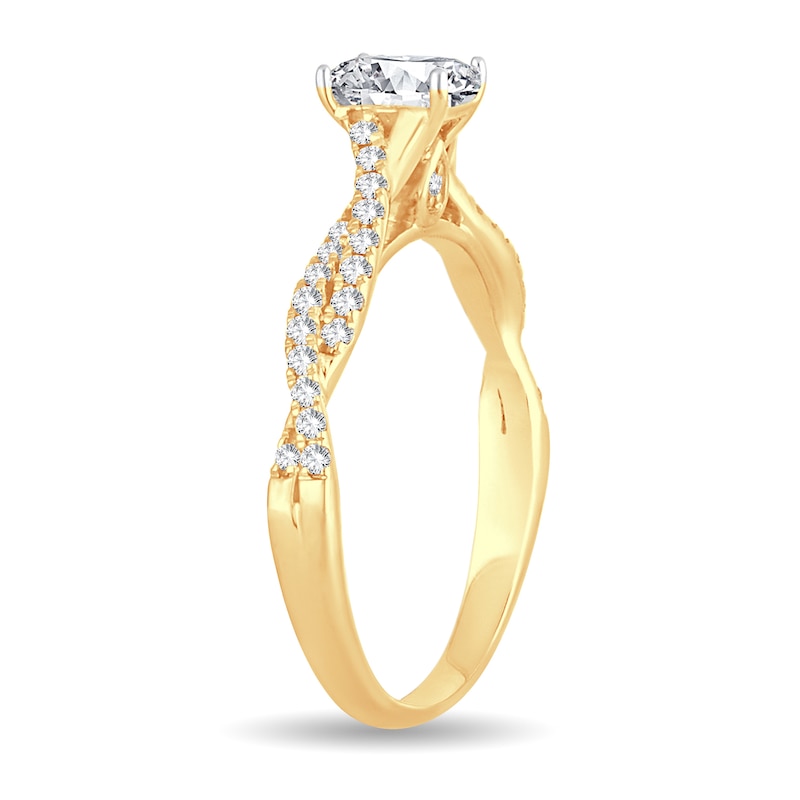 Main Image 2 of Diamond Ring 3/4 ct tw Round 14K Yellow Gold