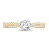 Thumbnail Image 3 of Diamond Ring 3/4 ct tw Round 14K Yellow Gold