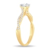 Thumbnail Image 2 of Diamond Ring 1/2 ct tw Pear-shaped 14K Yellow Gold